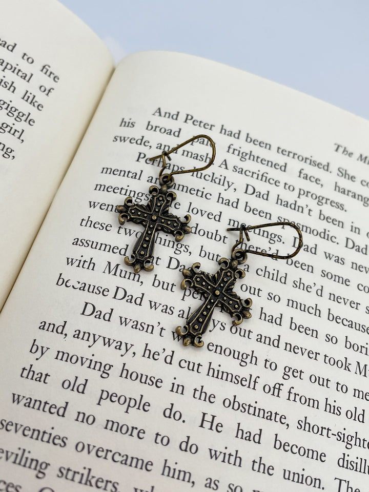 Cross Earrings