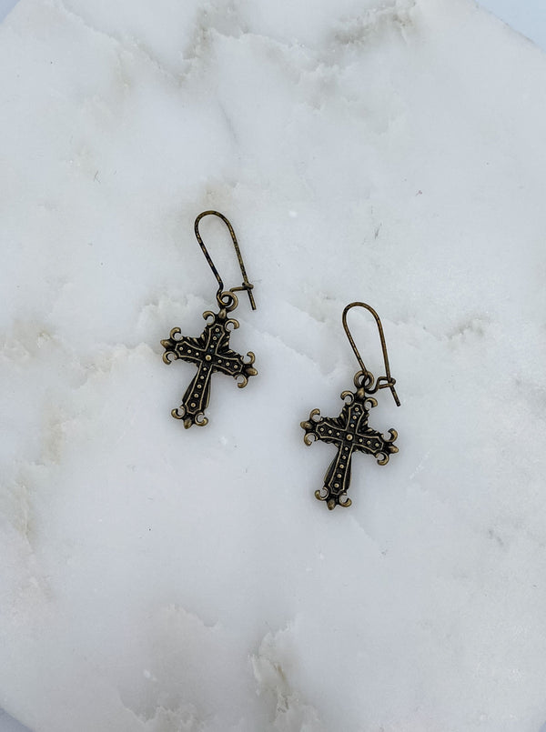 Cross Earrings