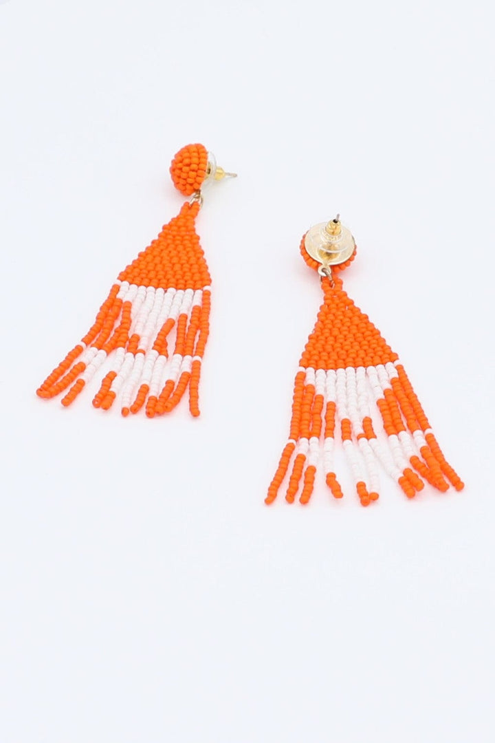 Game Day Beaded Earrings