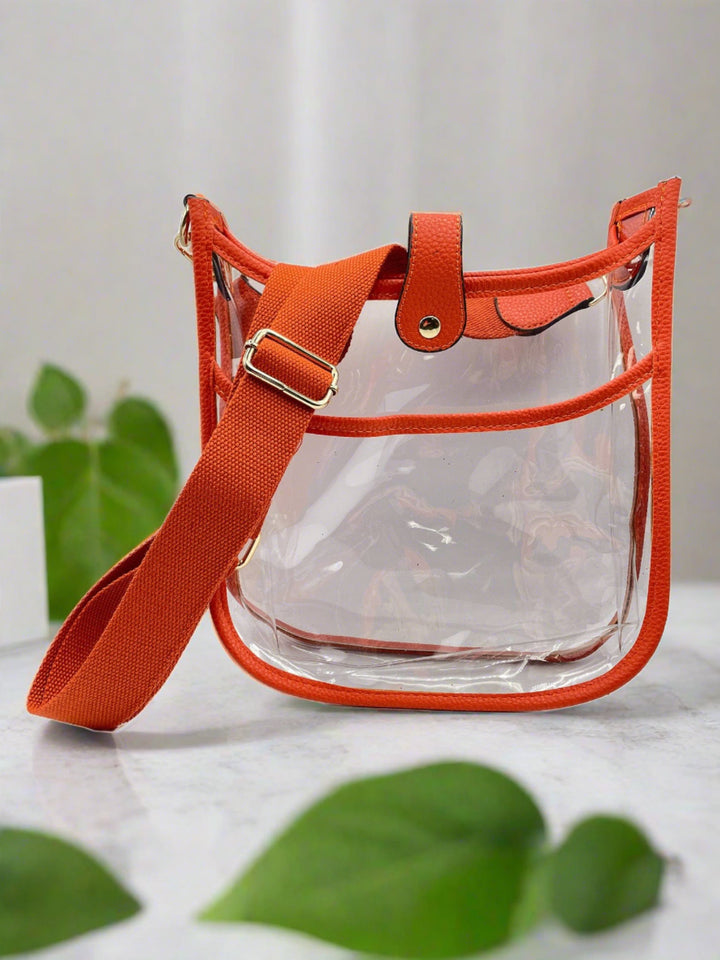 Game Day Clear Cross Body Bag