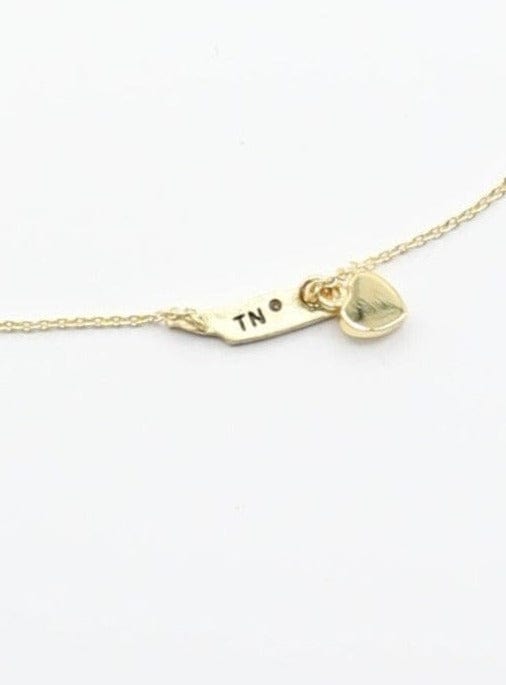 Gold Tennessee Heart Necklace