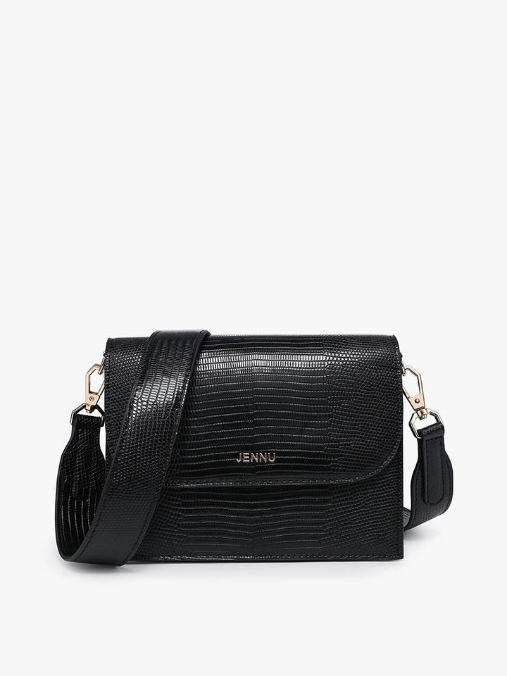 Jen & Co Crocodile Embossed Crossbody