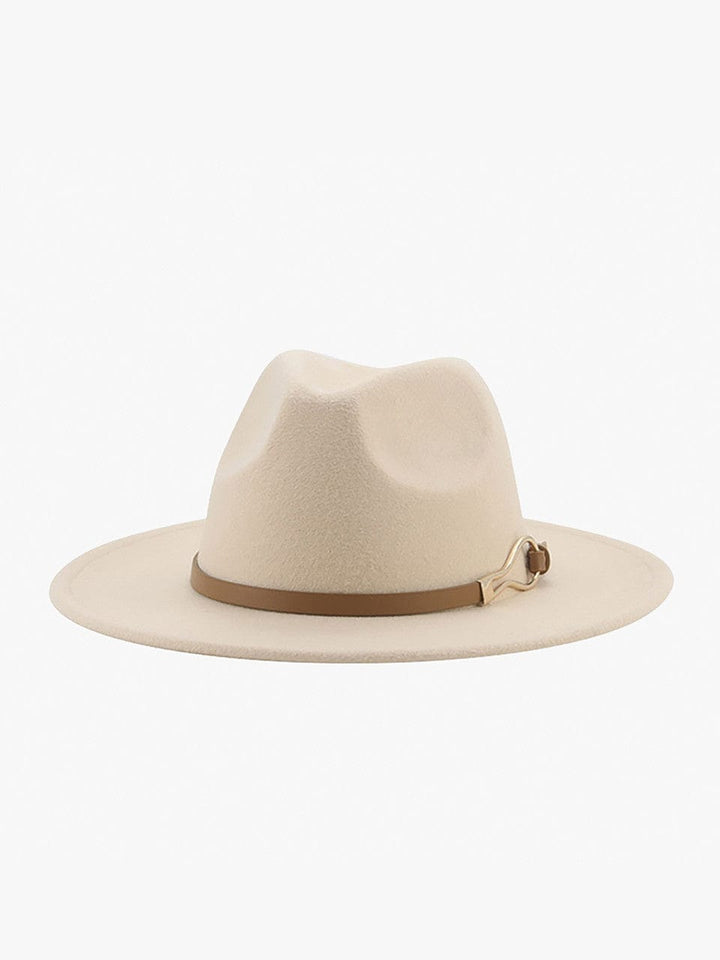 Jen & Co Leanna Metal Buckle Fedora