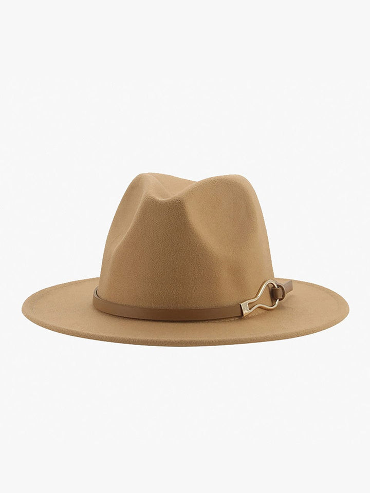 Jen & Co Leanna Metal Buckle Fedora