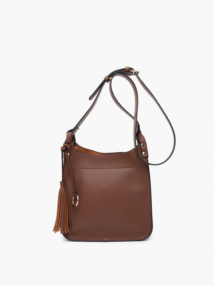 Jen & Co Lucinda Square Crossbody w/ Tassels