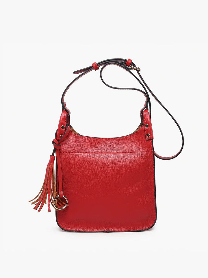 Jen & Co Lucinda Square Crossbody w/ Tassels