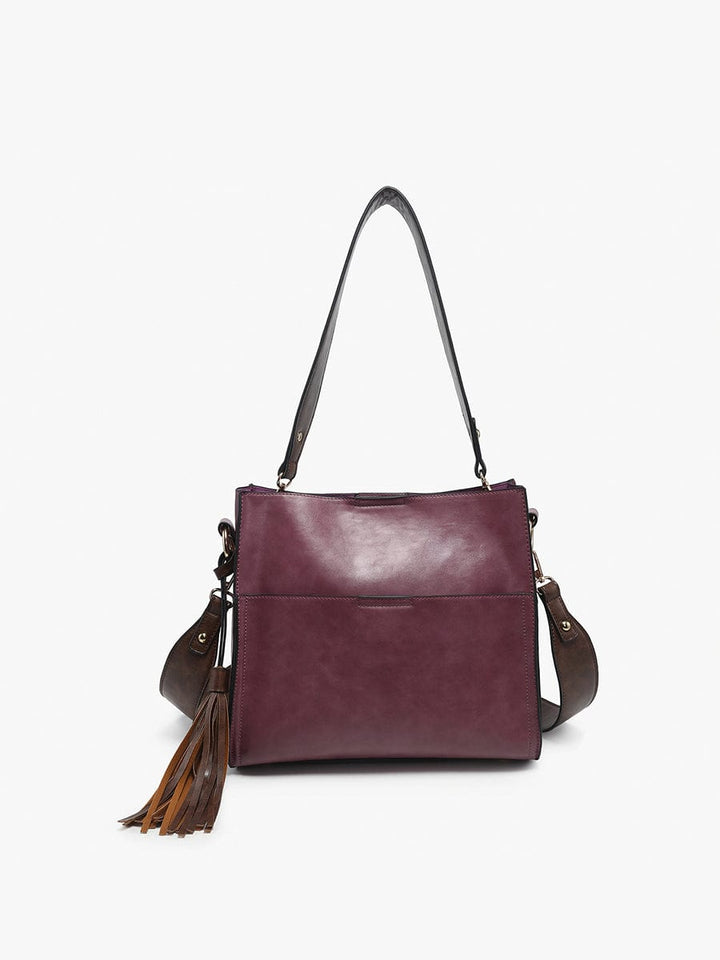 Jen & Co Lyla 2-in-1 Bucket Bag w/ Guitar Strap