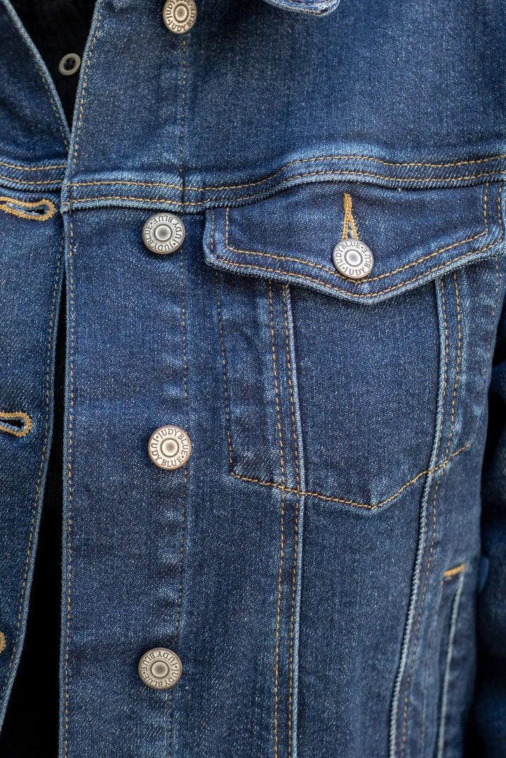 Judy Blue Classic Dark Denim Jacket