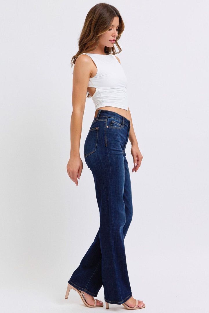 Judy Blue Classic High Waist Straight Leg