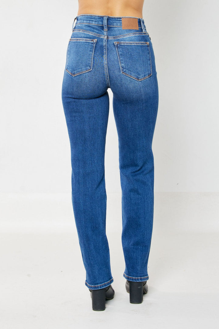 Judy Blue High Waist Button-Fly Dad Jean