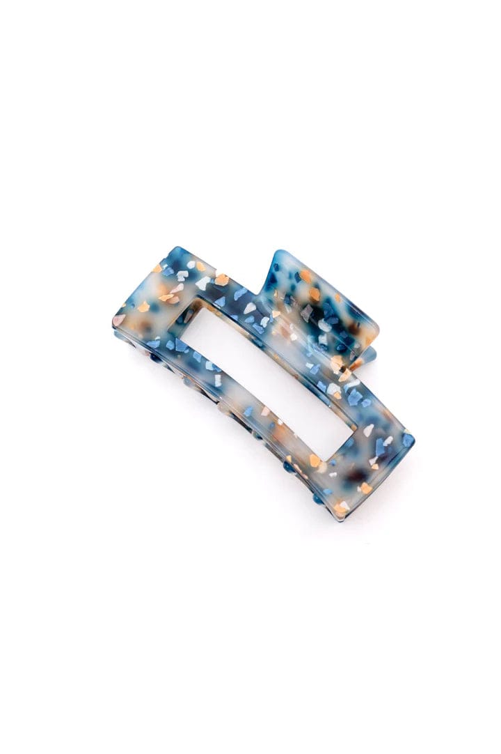 Large Rectangle Acetate Hair Claw Clip