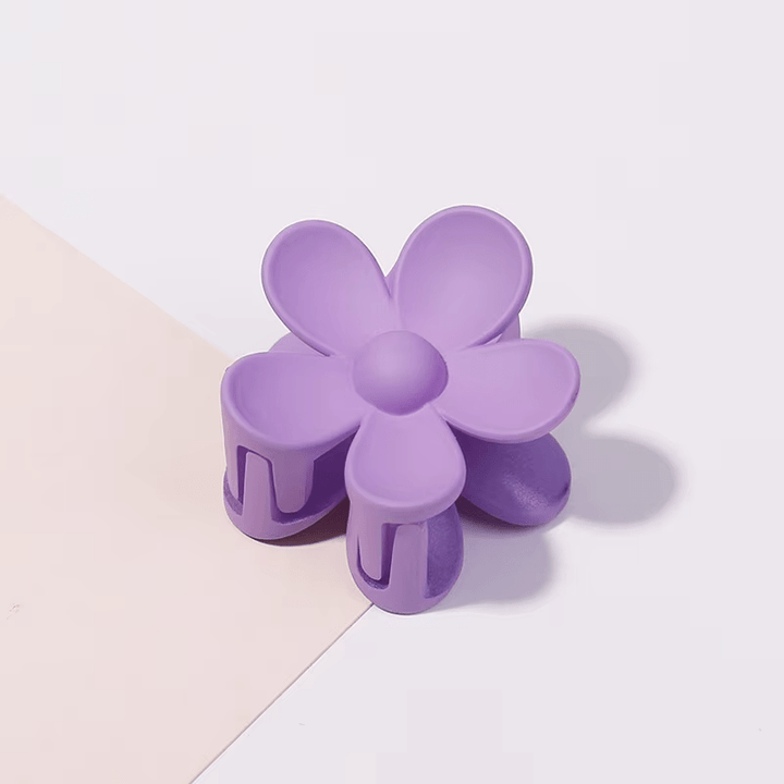 Mini Frosted Flower Hair Clip