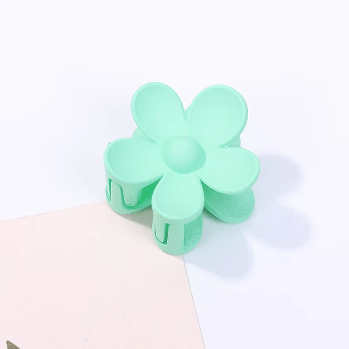 Mini Frosted Flower Hair Clip