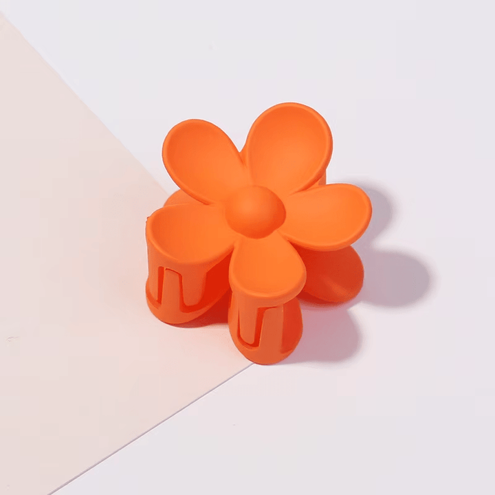 Mini Frosted Flower Hair Clip