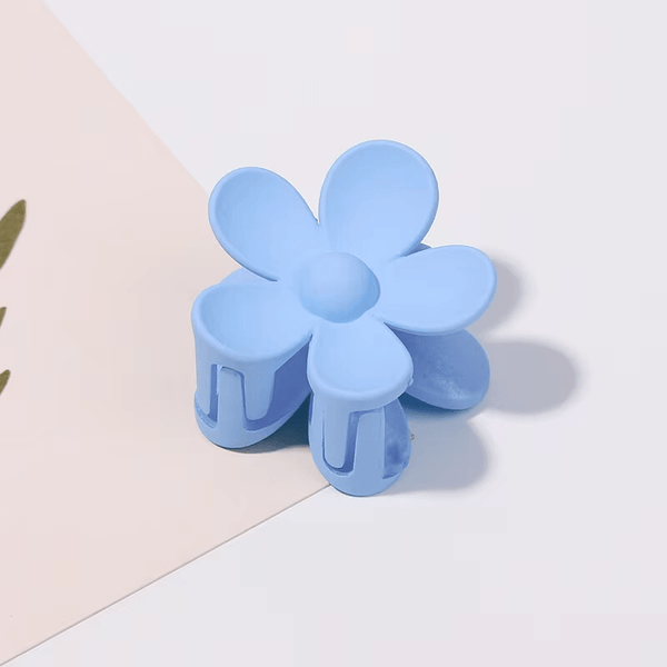 Mini Frosted Flower Hair Clip