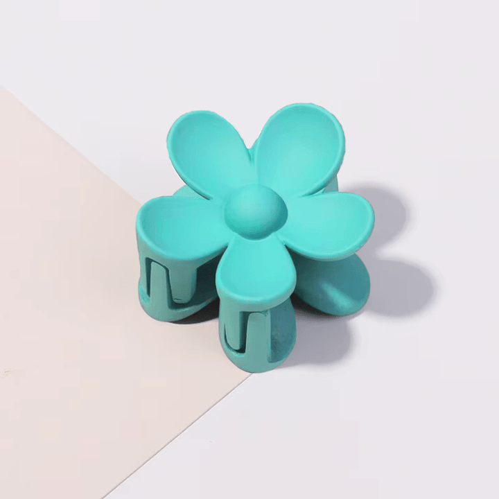 Mini Frosted Flower Hair Clip