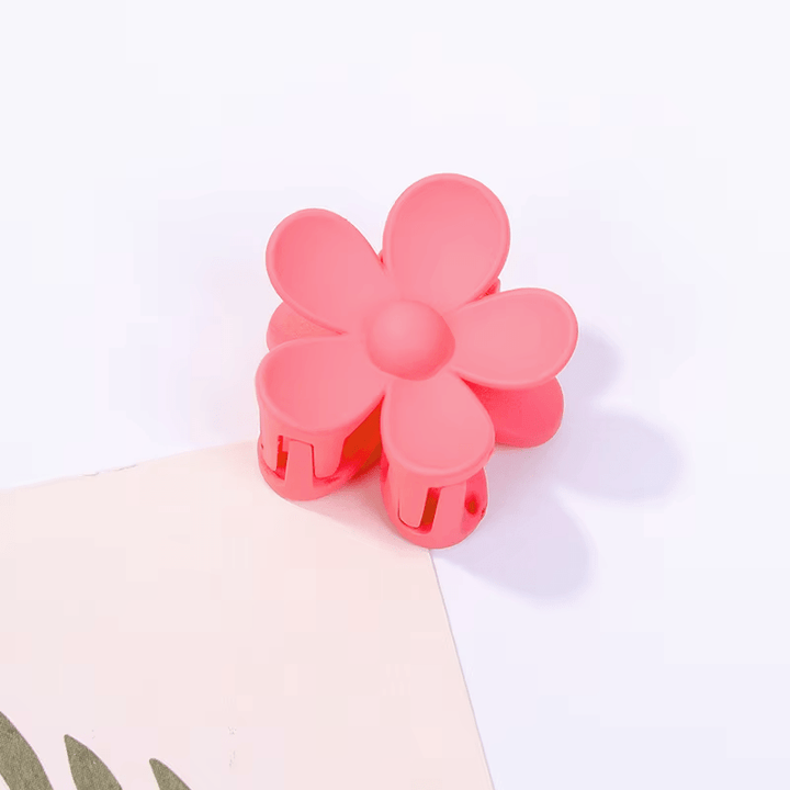 Mini Frosted Flower Hair Clip