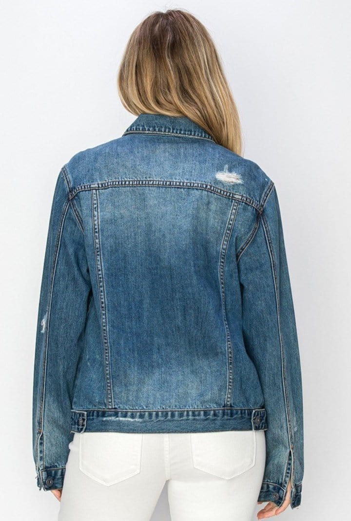 Risen Jeans Relaxed Fit Vintage Denim Jacket