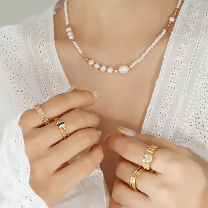 Romanticize Your Life Dainty Pearl Necklace