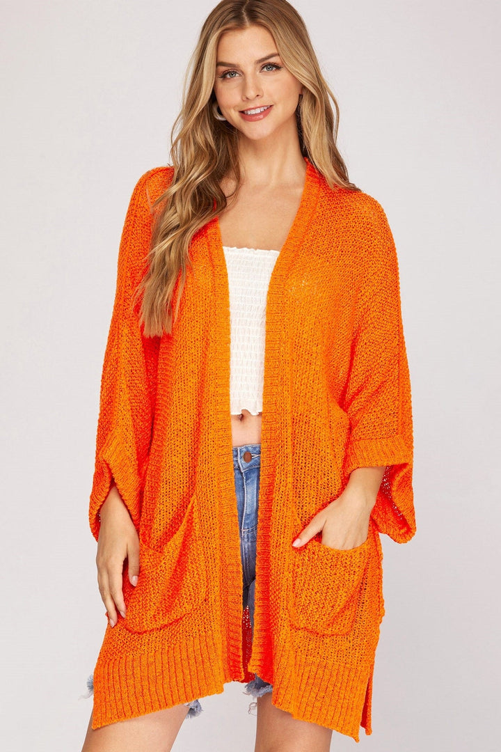 She + Sky Oversized Knit Cardigan