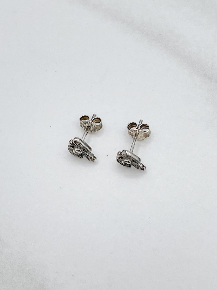 Sterling Silver Angel Studs