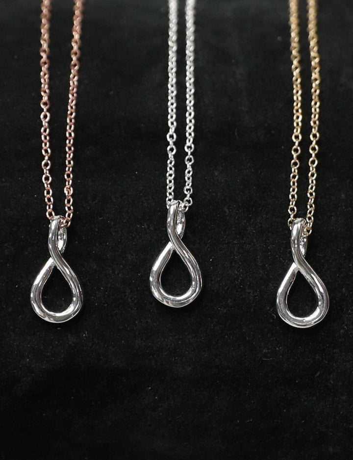 Sterling Silver Necklace with Infinity Charm