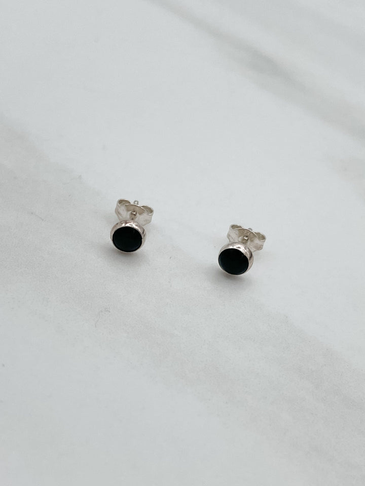 Sterling Silver Stud Earring with 5mm Stone