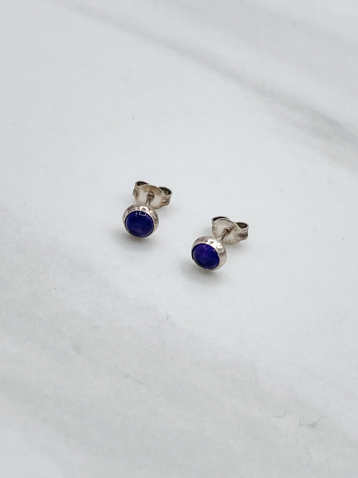 Sterling Silver Stud Earring with 5mm Stone