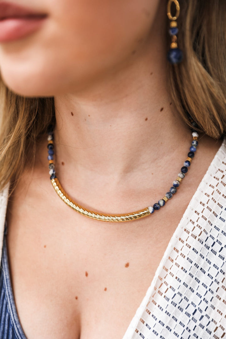 Sylvie Gabrielli Annwn Lapis Necklace