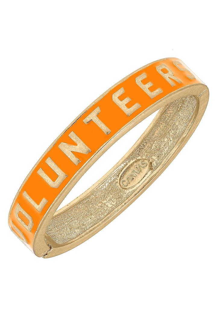 Tennessee Volunteers Enamel Hinge Bangle