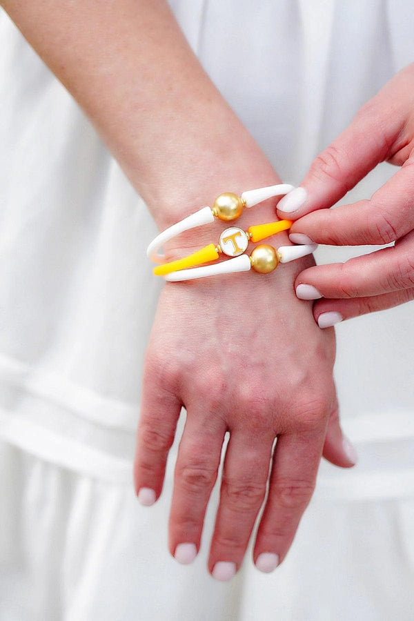 Tennessee Volunteers Enamel Silicone Bali Bracelet