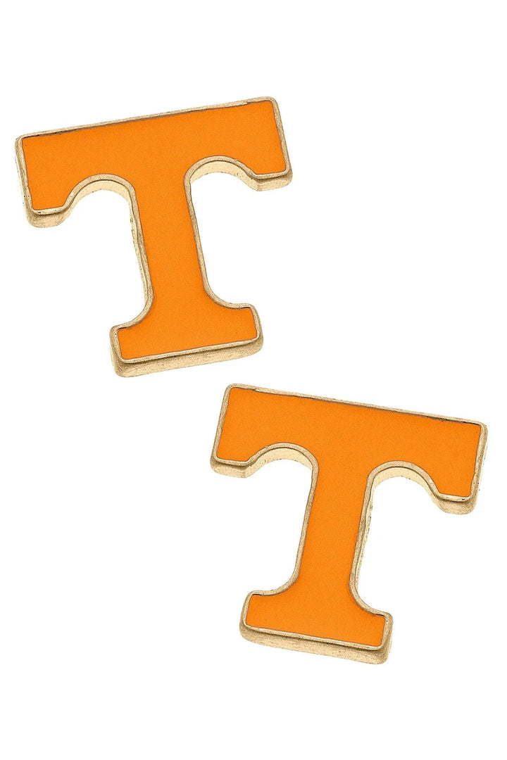 Tennessee Volunteers Enamel Stud Earrings