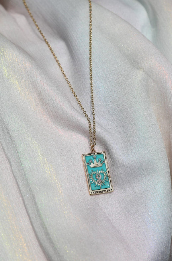 The Empress Tarot Card Necklace