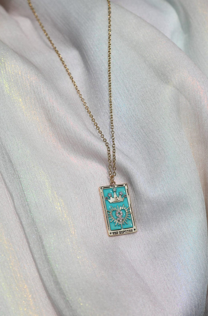 The Empress Tarot Card Necklace