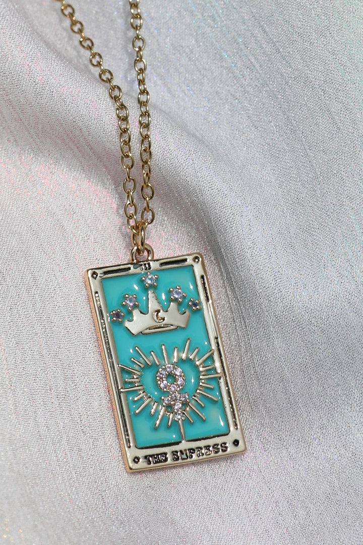 The Empress Tarot Card Necklace