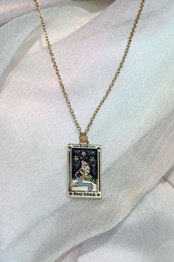 The Star Tarot Card Necklace