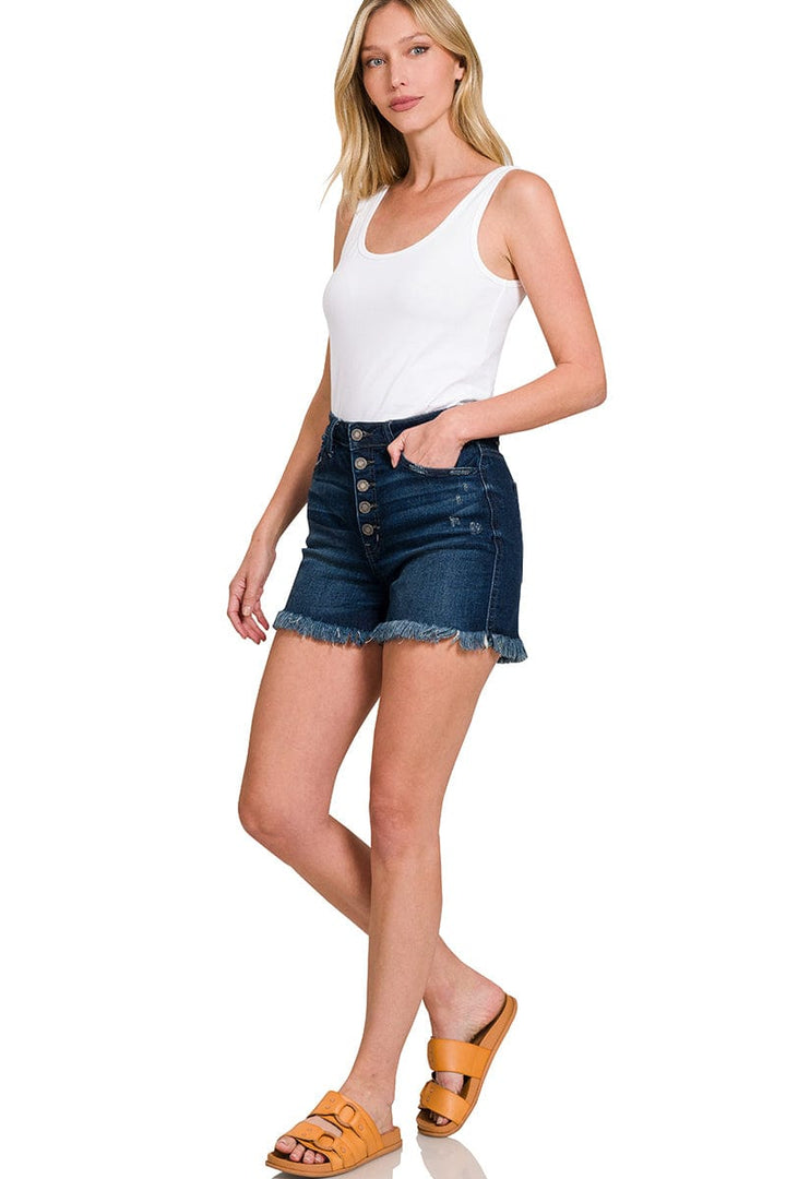 Zenana Cotton Crop Tank Top