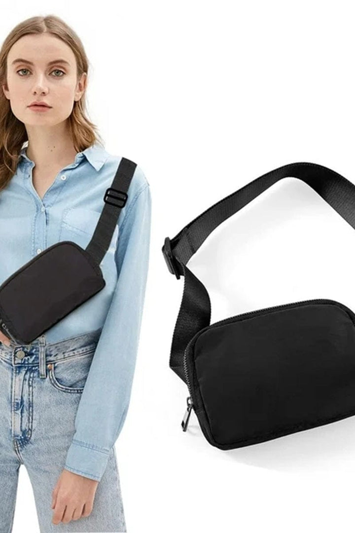 Zenana Everywhere Crossbody Fanny Pack Belt Bag