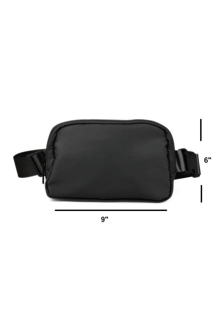 Zenana Everywhere Crossbody Fanny Pack Belt Bag