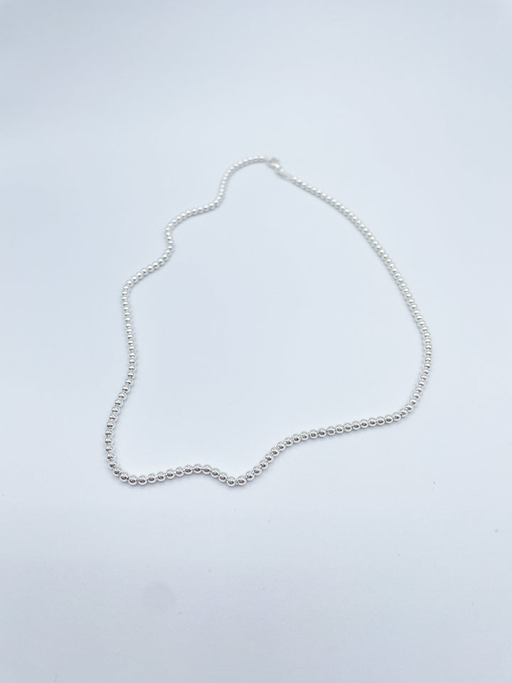 18" Sterling Silver 3mm Ball Chain Necklace