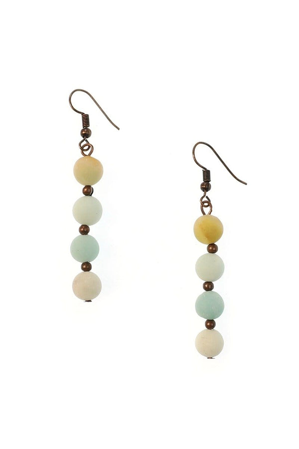 Amazonite Drop Earrings