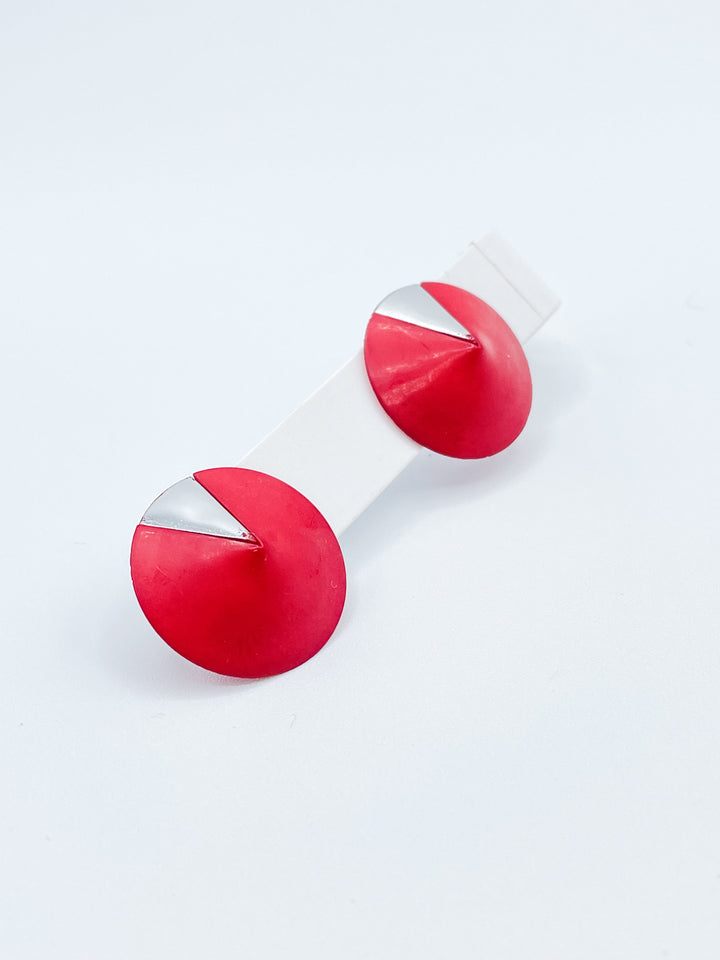 Buch and Deichmann Cone Shaped Stud Earrings