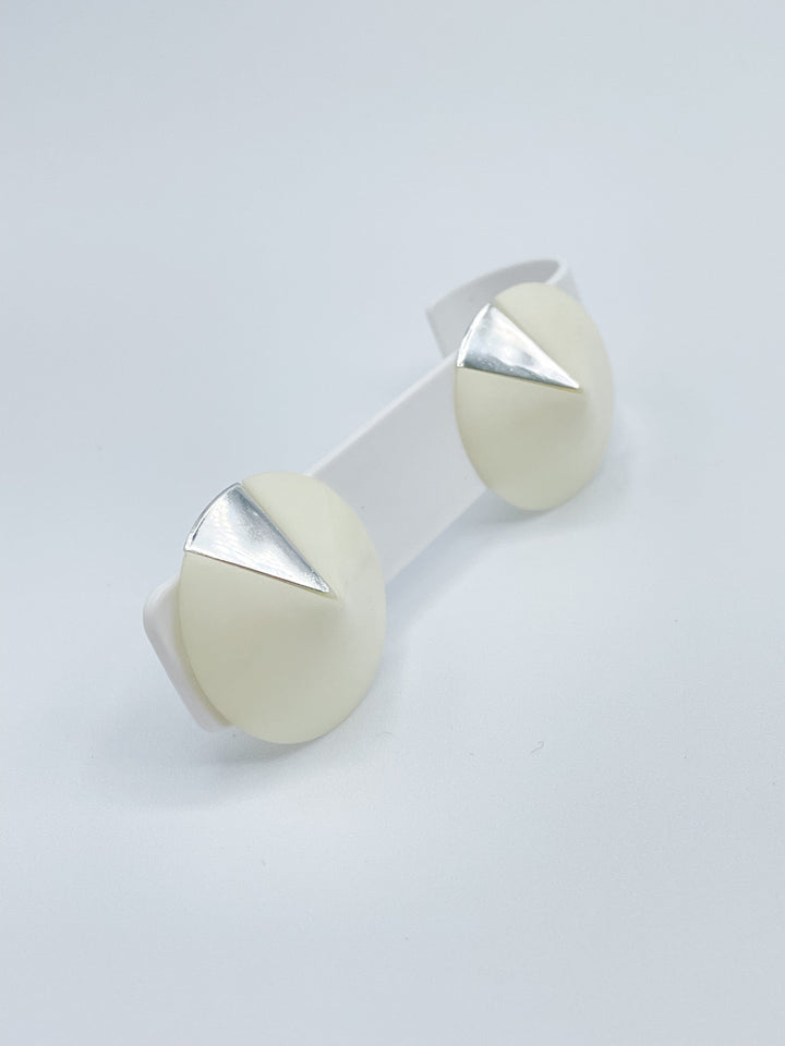 Buch and Deichmann Cone Shaped Stud Earrings