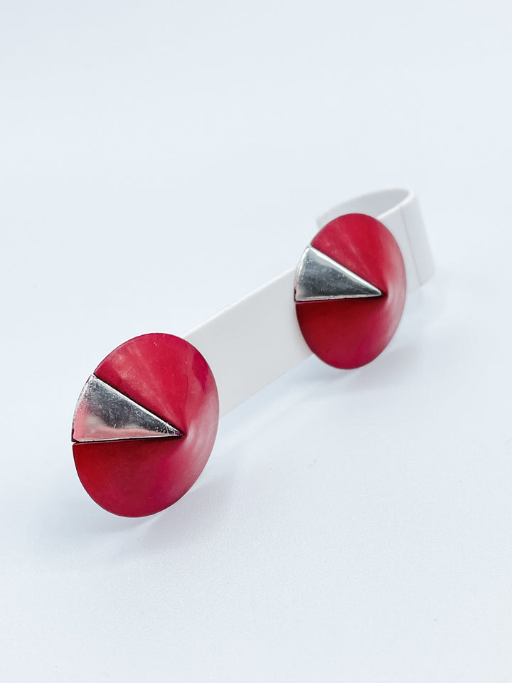 Buch and Deichmann Cone Shaped Stud Earrings