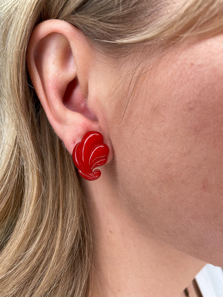 Buch + Deichmann Clip On Filigree Flow Earrings