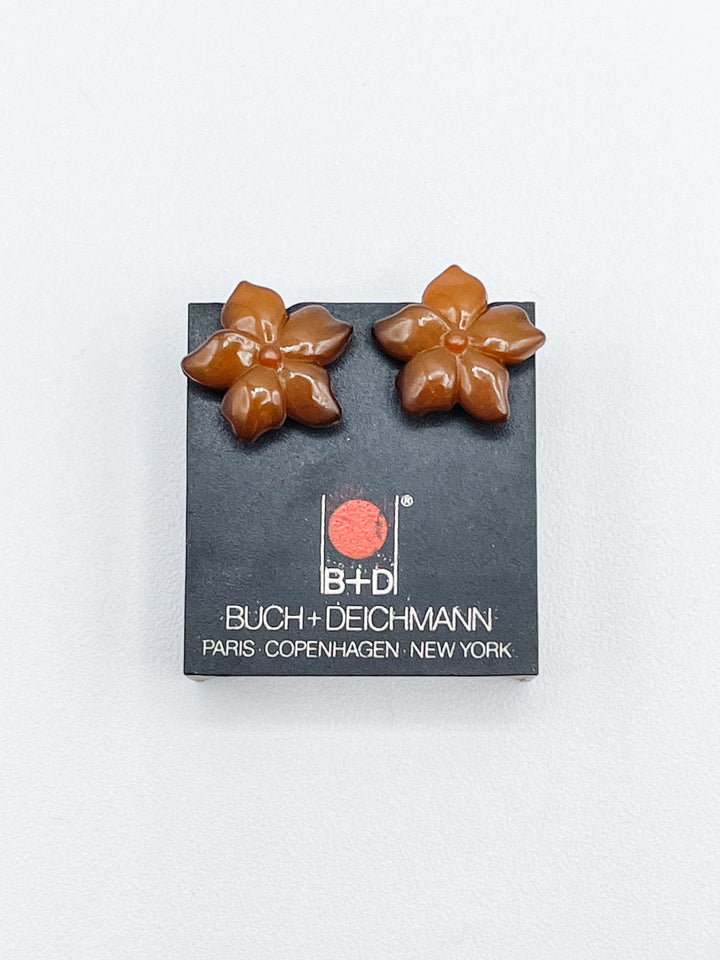 Buch + Deichmann Flower Stud Earrings