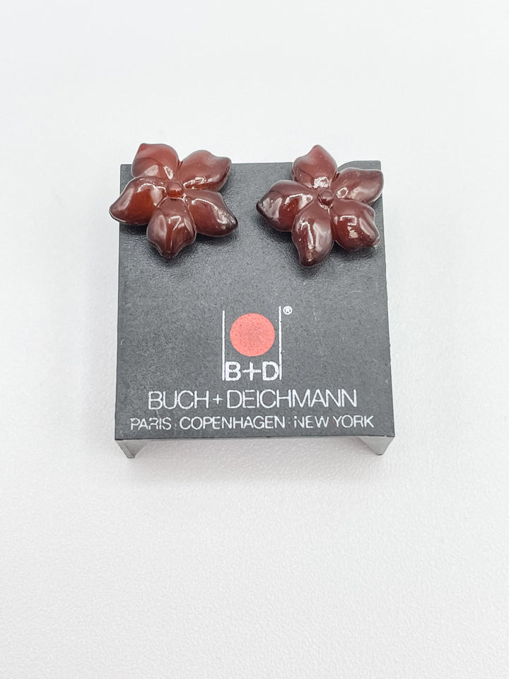 Buch + Deichmann Flower Stud Earrings