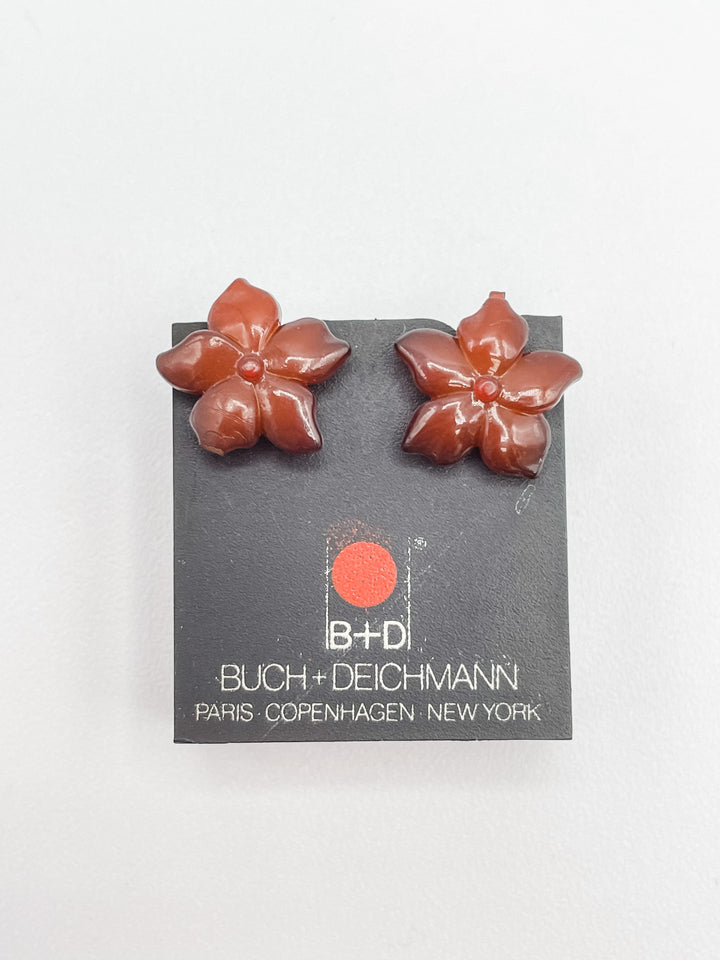 Buch + Deichmann Flower Stud Earrings