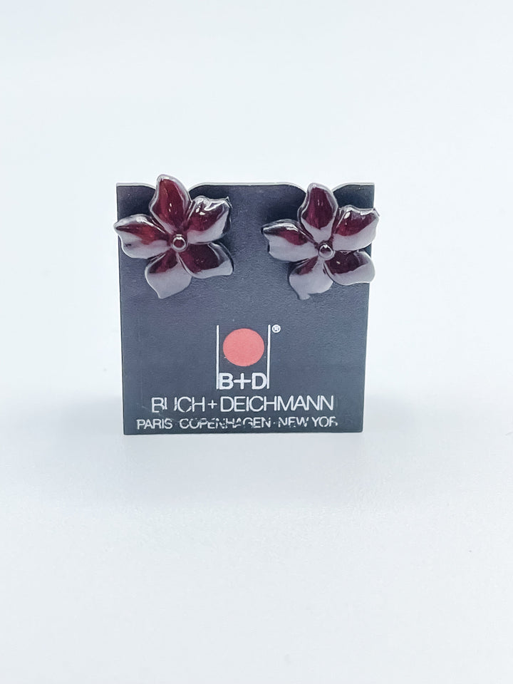 Buch + Deichmann Flower Stud Earrings