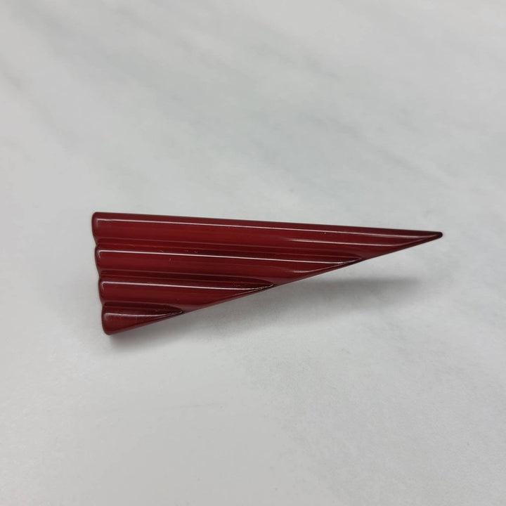 Buch + Deichmann Triangle Ripple Pin Brooch